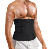 1 x RAW Customer Returns CHUMIAN Men s Abdominal Belt Slimming Adjustable Belt Neoprene Sauna Training Belt Waist Trimmer Belt Slimming for Weight Loss Black, XL  - RRP €28.99