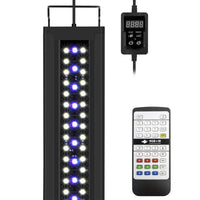 1 x RAW Customer Returns NICREW RGB W 24 7 Aquarium Light with Remote Control and Timer Function, LED Aquarium with Full Spectrum, Waterproof Aquarium LED Display for Plants, 30-42 cm, 12 W, 600 LM - RRP €39.99