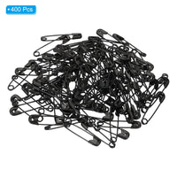 1 x Brand New sourcing map 400pcs Safety Pins 0.71 inch Nickel Plated Small Sewing Pins for Blankets Skirts Crafts Brooch Making Black - RRP €8.5