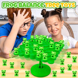 1 x Brand New WJOWWL Frog Balance Game, Two-Player Frog Balance Board Game, Educational Frog Balance Counting Toy, Interactive Parent Child Toy, Montessori Frog Balance Tree Kids Gift - RRP €19.2