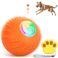 3 x Brand New Gvoo Interactive Dog Toy with Remote Control, Doggy Disco Light Ball, Moving Dog Toy Ball Indestructible, Active Rolling Ball for Dogs IP54 Waterproof - RRP €61.2