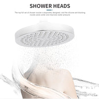 1 x RAW Customer Returns Wisboey Shower Heads, High Pressure and Handheld Shower Head Combined, Double Detachable Shower Head with 3 Modes for Bathtub - RRP €25.91