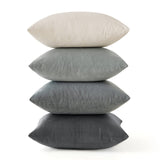 1 x RAW Customer Returns MIULEE velvet cushion cover 45 x 45 cm cushion cover grey series set of 4 sofa cushions velvet cushions decorative throw pillows couch cushions decorative cushions colour gradient cover sofa  - RRP €22.99