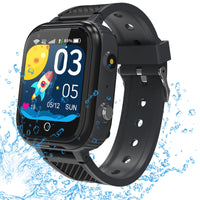 1 x RAW Customer Returns 4G Smartwatch Children with GPS and Phone, Children s Smartwatch with HD Video Call SOS Family Chat IP68 Waterproof Game Camera Alarm Clock Stopwatch Class Mode, Children s Gifts for Boys Girls 5-12 Y - RRP €60.49