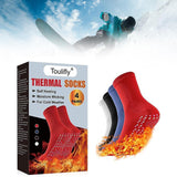 17 x Brand New Self Heating Socks, Tourmaline Socks, 4 Pairs Magnetic Sock, Self Heating Magnetic Socks, Unisex Tourmaline Socks, Tourmaline Stretch Socks - RRP €530.4