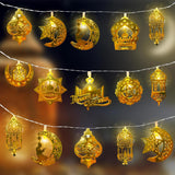 17 x Brand New SIXIUDIA Ramadan Fairy Lights, Eid Ramadan Lanterns Fairy Lights, Ramadan Light Star Moon Fairy Lights Ramadan Decoration Ramadan LED DIY Lamp Indoor Outdoor for Home Garden Birthday - RRP €346.8