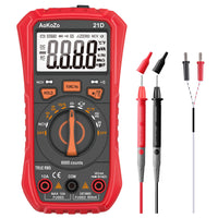 1 x RAW Customer Returns Digital multimeter measuring device, AoKoZo 21D multimeter 6000 counts, true RMS - RRP €22.99