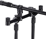 1 x RAW Customer Returns New Direction Tackle P8 3Pcs Aluminum Magnetic Carp Fishing Rod Holder Black - RRP €26.99