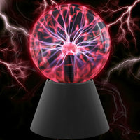 1 x RAW Customer Returns Comely Plasma Ball 5 Inch Plasma Lamp Magic Plasma Lamp Touch Sensitive and Sound Red Light Novelty Night Lights for Children Gifts Holiday Decorations - RRP €28.99