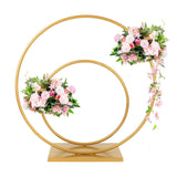 1 x Brand New Wedding Circular Balloon Arch 60 40cm Double Ring Balloon Arch for Wedding Birthday Party - RRP €69.99