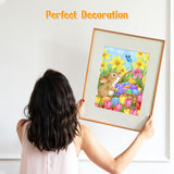 14 x Brand New RICUVED Rabbit Diamond Painting Pictures, 5D Easter Diamond Painting Pictures Adults Hummingbird Diamond Painting Pictures Set Full Drill Flowers Diamond Painting Cross Embroidery Painting Set 30x40cm - RRP €124.18