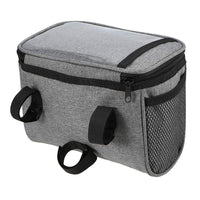 5 x Brand New Lixada Bicycle Front Bag, MTB Bike Handlebar Bag Basket Pannier Cooler Reflective Strip - RRP €84.95