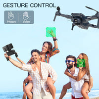 1 x RAW Customer Returns GPS Drone with Camera 4K, 5G WiFi Transmission Foldable FPV RC Quadcopter Drone with Brushless Motor, Motorized Adjustable 90 Camera 4K with Optical Stream Positioning for Beginners - RRP €138.83