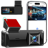 1 x RAW Customer Returns Jansite Dashcam Car Front 1080P WiFi Car Camera Video 170 Wide Angle Mini Front Dash Camera for Cars, Car Camera with G-Sensor, Loop Recording, WDR, APP Control - RRP €27.56