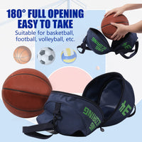 6 x Brand New goldmiky basketball bag waterproof, basketball bag, round bag for ball, basketball carrying bag training bag football storage bag with shoulder strap for outdoor sports - RRP €87.06