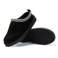 1 x RAW Customer Returns JOMIX Winter Slippers Women Warm Casual Slip-on Slippers Indoor Outdoor Black Size Large 1 Number, 38 EU  - RRP €38.95