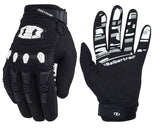 1 x RAW Customer Returns Seibertron Dirtpaw Gloves - Unisex BMX MX ATV MTB Road Bike Mountain Bike Bicycle Offroad Dirtbike for Cycling and Motocross Sport with Touch Recognition Full Finger Coverage Black XL - RRP €24.05