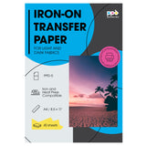 1 x RAW Customer Returns PPD 40 x A4 Inkjet Premium Transfer Paper Light Dark, for iron and transfer press PPD-5-40 - RRP €28.9