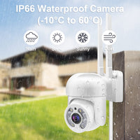 1 x RAW Customer Returns Outdoor Surveillance Camera 3MP, 4X Digital Zoom WiFi IP Camera Outdoor PTZ Camera, Security Camera with Motion Sensor, 40m Night Vision, 2-Way Audio, IP66 Waterproof, Tuya App MAX. 128GB SD Card  - RRP €46.27