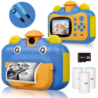 1 x RAW Customer Returns BITIWEND Children s Camera Instant Camera 2.4 Inch Screen Digital Camera 1080P HD Video Camera Print Camera Black and White Photo Camera with 16 GB SD Card and 3 Rolls Printing Paper Gift for Children 3-12 Years - RRP €56.03