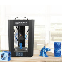 1 x RAW Customer Returns MALYAN M300 Mini Delta 3D Printer - Fully assembled FDM 3D printer for children and beginners, MicroSD card pre-installed with printable 3D models, print size 110x120 mm - RRP €161.33