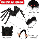 2 x Brand New Ideal Swan 100g Halloween Spider Web with 20 Spiders, Pack of 2 Halloween Decoration Cobwebs Halloween Decoration for Haunted House Garden Decor Scary Scence Party Supplies - RRP €22.94