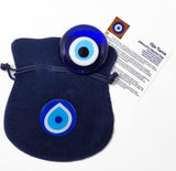 1 x RAW Customer Returns Fridge magnet with Turkish eye, blue, lucky charm, decoration or gift - RRP €8.99