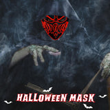 4 x Brand New SZILBZ LED Purge Mask, Halloween LED Mask with 3 Flash Modes for Party Halloween Mardi Gras Costume Cosplay Decoration New Red  - RRP €60.48