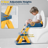 1 x RAW Customer Returns Rabb 1st toilet ladder for children, upgraded children s toilet for boys and girls, 2-in-1 children s toilet seat with stairs, splash-proof and non-slip step. - RRP €35.58