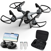 1 x RAW Customer Returns Maetot Drones With 1080P HD Camera, FPV Quadcopter RC for Kids Adults Beginners, Gifts Boys Toys, Voice Gesture APP Control, One-Button Initial Speed Adjustment, 360 Flips - RRP €30.0