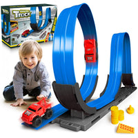 4 x RAW Customer Returns VATOS Magnetic Car Race Track Set, Anti Gravity Track Boys Toys for 3-6 7 8-12 Year Old Boys Girls, Slot Gifts for Children - RRP €85.68