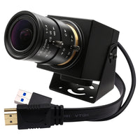 1 x RAW Customer Returns Svpro HDMI USB Zoom Camera 4K 60fps USB3.0 Manual Focus Webcam with 2.8-12mm Optical Zoom Lens, HD Industrial Camera 8MP H.264 60fps for Computer, Monitor, TV, Projector - RRP €169.99