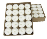 1 x RAW Customer Returns Compostable Cup 80 Tea Lights with 6 Hour Burn Time Industrial Composting Vegetable Wax Rapeseed Wax Unscented Candles Plastic Free - RRP €27.0