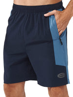 1 x RAW Customer Returns NORTHYARD Sports Pants Men s Short Sports Shorts Quick-drying Shorts with Zipper Pocket Lightweight Swim Trunks Running Shorts Training Pants for Fitness Basketball, Navy Blue L - RRP €23.99