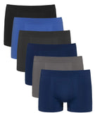 1 x RAW Customer Returns Channo Lycra Seamless Medium Weft Boxer Shorts for Men Pack A 6 Pack XXL - RRP €22.8