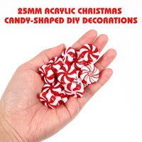 42 x Brand New VALICLUD 50pcs Candy Christmas Decorations Candy Christmas Decorations Fake Candy Decor Candy Cane Decorations Mini Candy Canes Acrylic Kid Chocolate Bar Christmas Tree - RRP €856.8