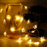 3 x Brand New DAOUZL Ramadan fairy lights, 2 meters LED moon star fairy lights with 8 modes, Eid Ramadan lantern fairy lights, Ramadan decoration, LED Muslim Ramadan fairy lights for Christmas Ramadan wedding B  - RRP €18.12