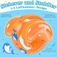 24 x Brand New Daliyer swimming wings for children 1 2 3 years, swimming aid from 1-3 years for boys and girls, swimming aid and swimsafe device for beginners, recommended weight 6-16kg, arm circumference 15-19cm XXS  - RRP €383.76