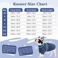 1 x RAW Customer Returns Kuoser Dog Coat Warmth, Winter Dog Jacket Dog Coats with Zip, Dog Coat for Medium Dogs, Windproof Winter Coat Dog Coat Outdoor, Blue M - RRP €33.42