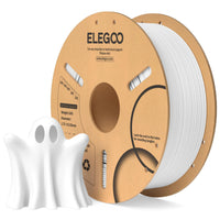 1 x RAW Customer Returns ELEGOO PLA Filament 1.75mm White 1KG, 3D Printer Filament Dimensional Accuracy - 0.02 mm, 1kg Cardboard Spool 2.2lbs Filament 3D Printing Materials Fits Most FDM 3D Printers - RRP €19.99