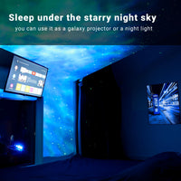 1 x RAW Customer Returns HOMEPROTEK Galaxy Projector, App-controlled Smart Starry Sky Projector, Alexa and Hey Google Compatible Star Projector, 90 Degree Rotatable Projector Lamp Starry Sky, Night Sky Projector - RRP €37.3