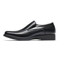 1 x RAW Customer Returns Bruno Marc men s moccasin dress shoes men s slippers slip on business shoes, size 49.5, BLACK, CAMBRIDGE-05 - RRP €39.91