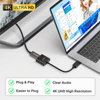 1 x RAW Customer Returns TSUPY USB C to HDMI Adapter 4K Aluminum USBC HDMI Adapter USB C to HDMI USB C to HDMI Compatible with iPhone 15 MacBook Pro iPad Pro XPS Compatible with Thunderbolt 3 to HDMI - RRP €8.54