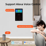 1 x RAW Customer Returns PGST Alarm System Complete Set, WiFi GSM 2G Wireless Home Burglar Alarm System Kit Tuya Smartlife APP Alexa, with Siren Window Door Sensor Security for Home, Office - RRP €120.0