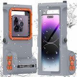 1 x RAW Customer Returns AICase Universal Waterproof Case for iPhone 14 Pro Max 13 Pro Max 12 Pro Max 11 XS XR X 8 7 6S, 15m Underwater Protective Case for Samsung S23 Ultra S22 Ultra up to 6.9  - RRP €59.99