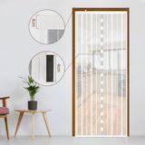 1 x RAW Customer Returns Sekey 80x200cm Magnetic Mosquito Screen for Doors, Anti Insects, for Wood, Iron, Aluminum Doors, Easy to Install, No Drilling Required, Silent Opening and Closing, White - RRP €15.99