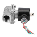 1 x RAW Customer Returns Yosoo Health Gear Water Solenoid Valve, 3 4 Inch 1MPa 304 Stainless Steel 2-Way Direct Action Water Normally Closed Replacement Valve for Water, Gas, Neutral Gas and Liquid DC24V  - RRP €24.04