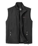 1 x RAW Customer Returns Oralidera Men s Outdoor Vest Photography Leisure Vest Trekking Hiking Vest Summer Nylon Breathable Sleeveless Jacket Functional Vest, Black, M - RRP €34.99