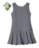 1 x Brand New BIENZOE Girls Stretchy High-tech Durable Dresses Gray 8 8-9 years  - RRP €29.99