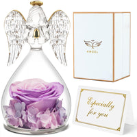 1 x RAW Customer Returns Miofula Eternal Rose Angel Gifts for Mom, Eternal Rose Angel Figure Gifts for Women, Birthday Gift for Grandma Mother Girlfriend for Christmas Mother s Day - RRP €36.29